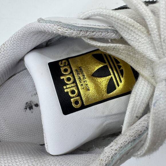 ADIDAS Originals Superstar Foundation Sneakers in White/Black - Picture 8 of 8